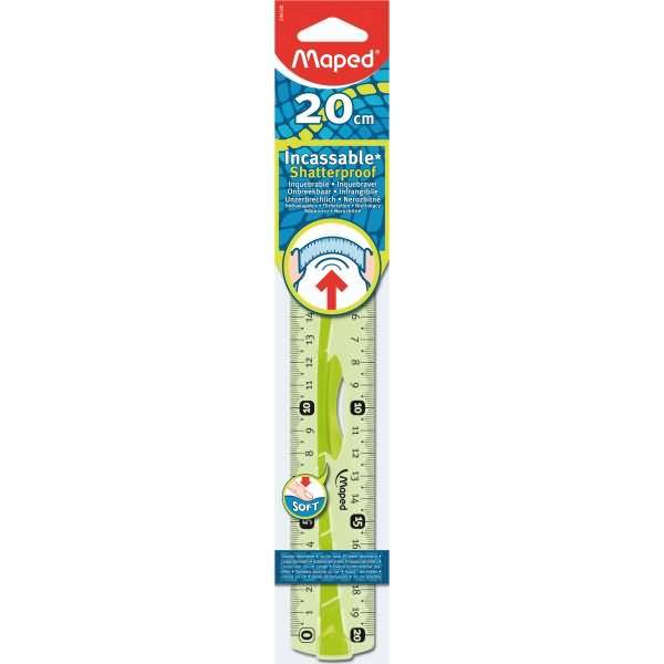 Maped 3154142441201 Maped - Liniaal flex met grip 20cm assorti-1