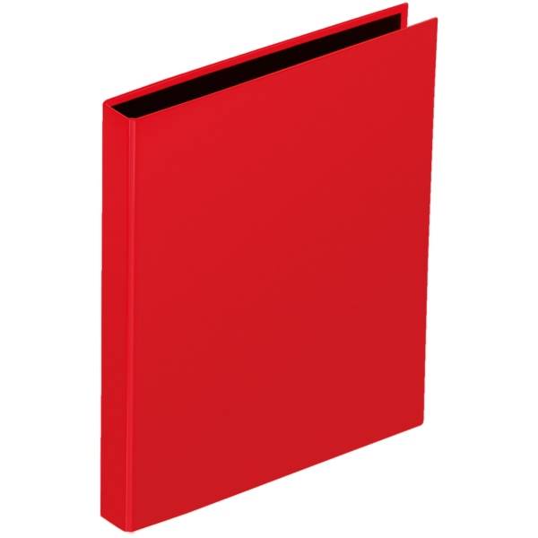 Ringbuch A5 Basic rot mit 2-Bügel-Mechanik und Niederhalter-0