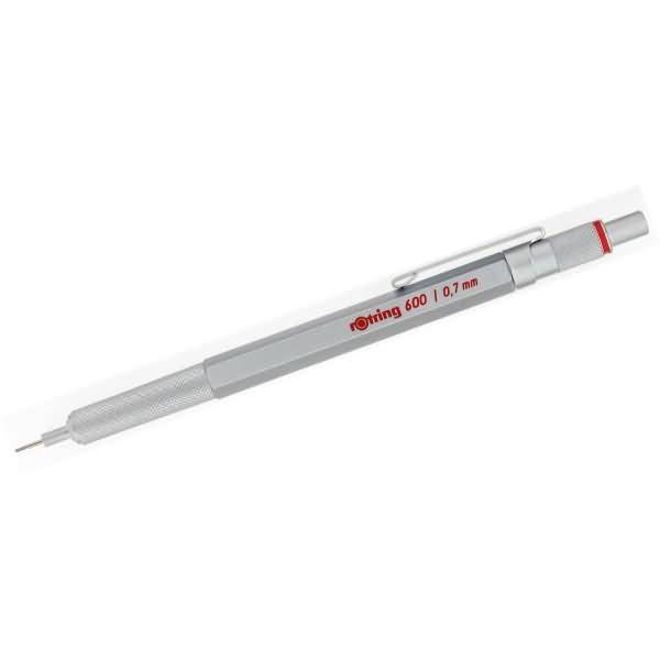 ROTRING fijn potlood 600 zilver 0,7 mm geschenkdoos