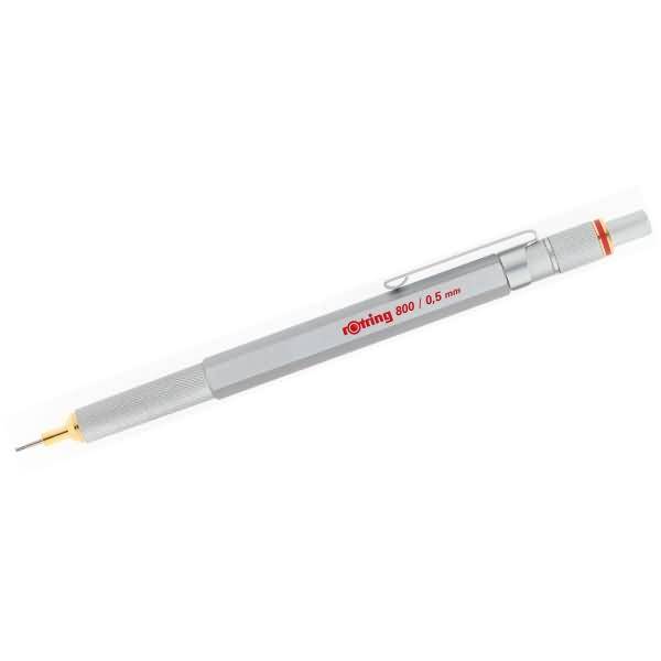 ROTRING fijn potlood 800 zilver 0,5 geschenkdoos