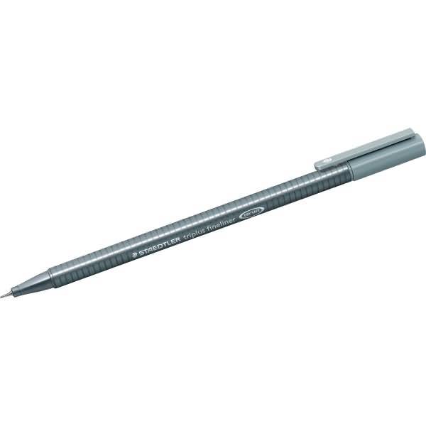 STAEDTLER Fineliner triplus rPP lichtgrijs-0