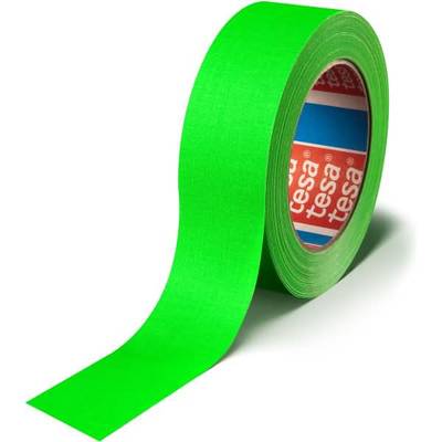 tesa Tesa 04671-00060-10 Textieltape  Neon-groen (l x b) 25 m x 38 mm 1 stuk(s)