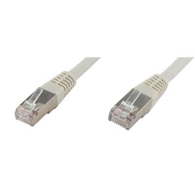 econ connect F6TP2GR RJ45 Netwerkkabel, patchkabel CAT 6 S/FTP 2.00 m Grijs Pair afscherming 1 stuk(s)