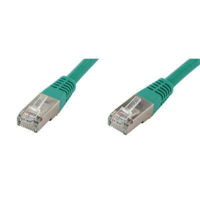 econ connect F6TP1GN RJ45 Netwerkkabel, patchkabel CAT 6 S/FTP 1.00 m Groen Pair afscherming 1 stuk(s)