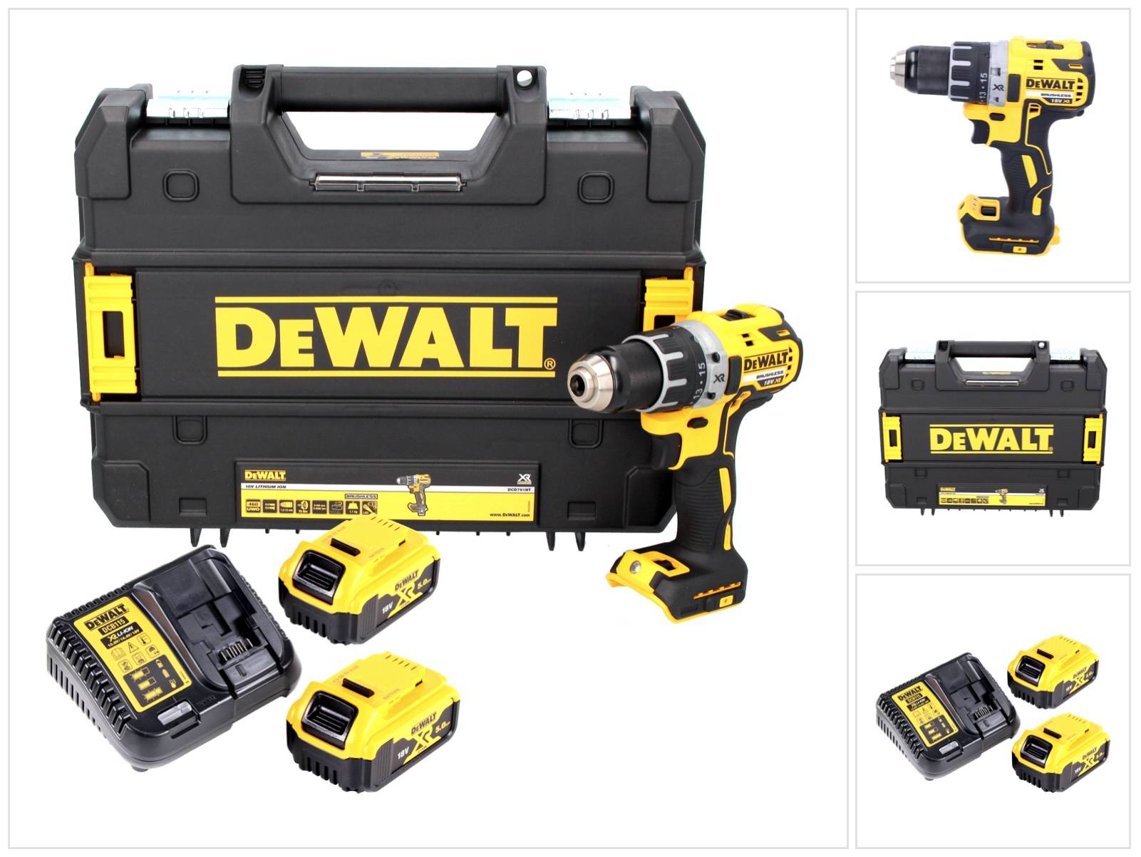 DeWALT DCD791P2-QW Accu Boor-/Schroefmachine - 18 V-0