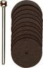 Proxxon Micromot 28 810 Doorslijpschijf recht 22 mm 1 set(s) Non-ferrometaal, Staal, RVS, Kunststof, Hout