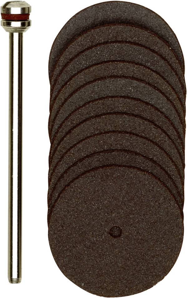 Proxxon Micromot  28 810 Doorslijpschijf recht 22 mm 1 set(s) Non-ferrometaal, Staal, RVS, Kunststof, Hout