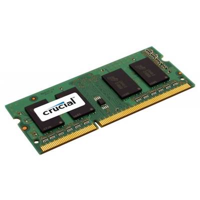 Crucial 8GB DDR3 SODIMM - 8 GB - 1 x 8 GB - DDR3L - 1600 MHz - 204-pin SO-DIMM