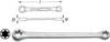 Hazet 609-E10XE12 609-E10XE12 Dubbele ringsleutel Sleutelbreedte (metrisch) 9.42 - 11.17 mm