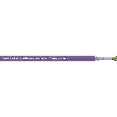 LAPP 2170214-500 Buskabel UNITRONIC® BUS 2 x 2 x 0.25 mm² Violet 500 m