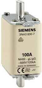 LV HRC fuse link, NH00, In: 100 A, gG, Un AC: 500 V, Un DC: 250 V-1