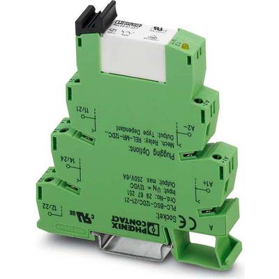 Phoenix Contact PLC-RPT- 60DC/21-21 Relaismodule Nominale spanning: 60 V/DC Schakelstroom (max.): 6 A 2x wisselcontact