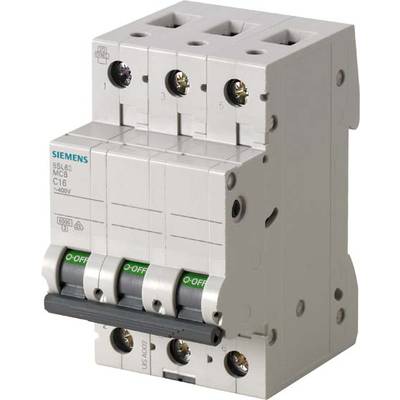 Siemens 5SL63157 5SL6315-7 Zekeringautomaat     1.6 A  400 V