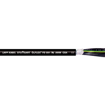 LAPP 1026125-500 Geleiderkettingkabel ÖLFLEX® FD 891 25 G 0.75 mm² Zwart 500 m