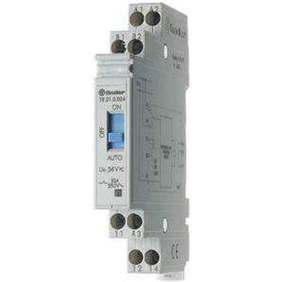 Finder 19.21.0.024.0000 Industrieel relais Nominale spanning: 24 V/DC, 24 V/AC Schakelstroom (max.): 10 A 1x wisselconta