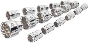 Conrad Vigor V1898 Dopsleutelinzetset 1/2" (12.5 mm) 17-delig aanbieding