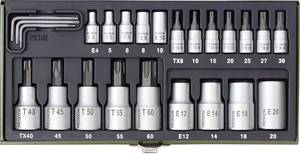 Conrad Proxxon Industrial 23 102 Buiten-zesrond (TX), Binnen-zesrond (TX), Zesrond-TX BO Dopsleutel-bitinzetset 24-delig 1/4" (... aanbieding