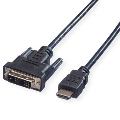 VALUE monitorkabel DVI (18+1) / HDMI M/M, zwart, 3 m