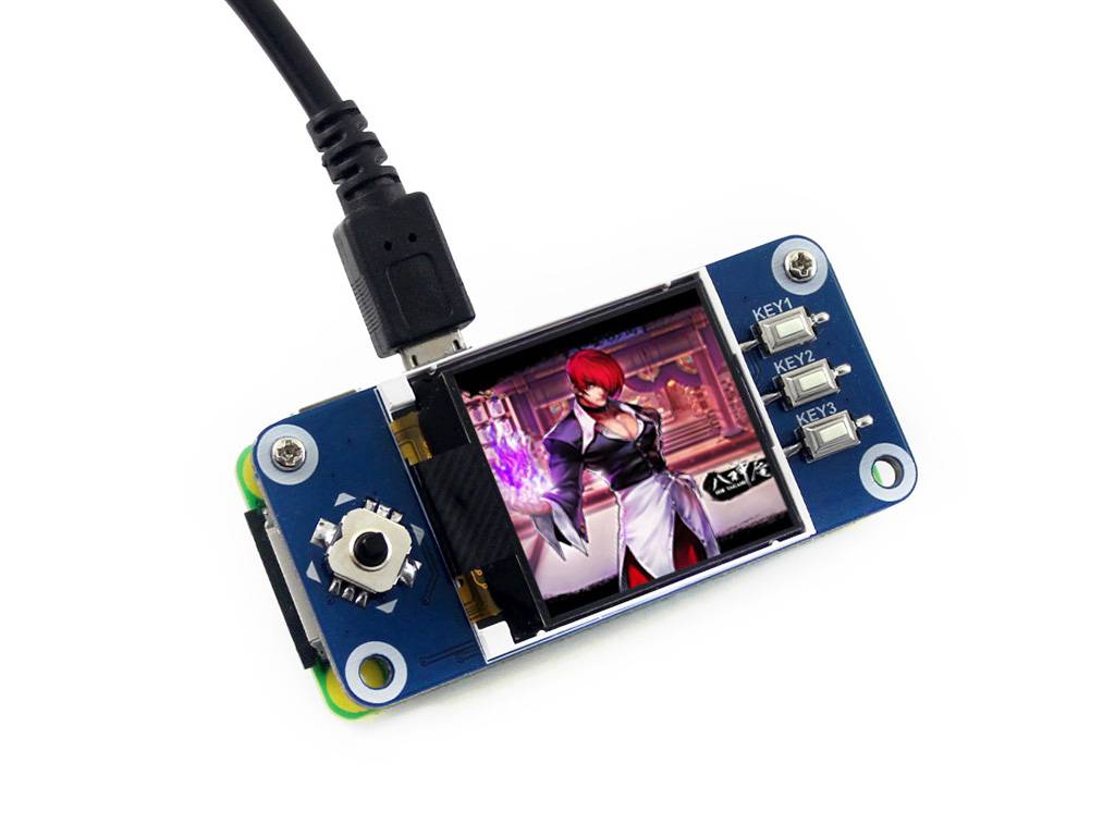 WAVESHARE WSH-13891 Display: TFT; 1,44"; 128x128; Achtergrondver: LED; 65x30,2mm; RGB - 1 stuk-1