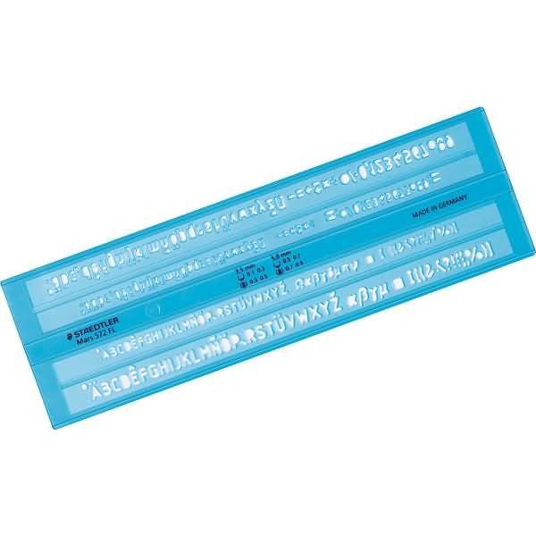 STAEDTLER lettersjabloon 3,5 mm + 5 mm-0