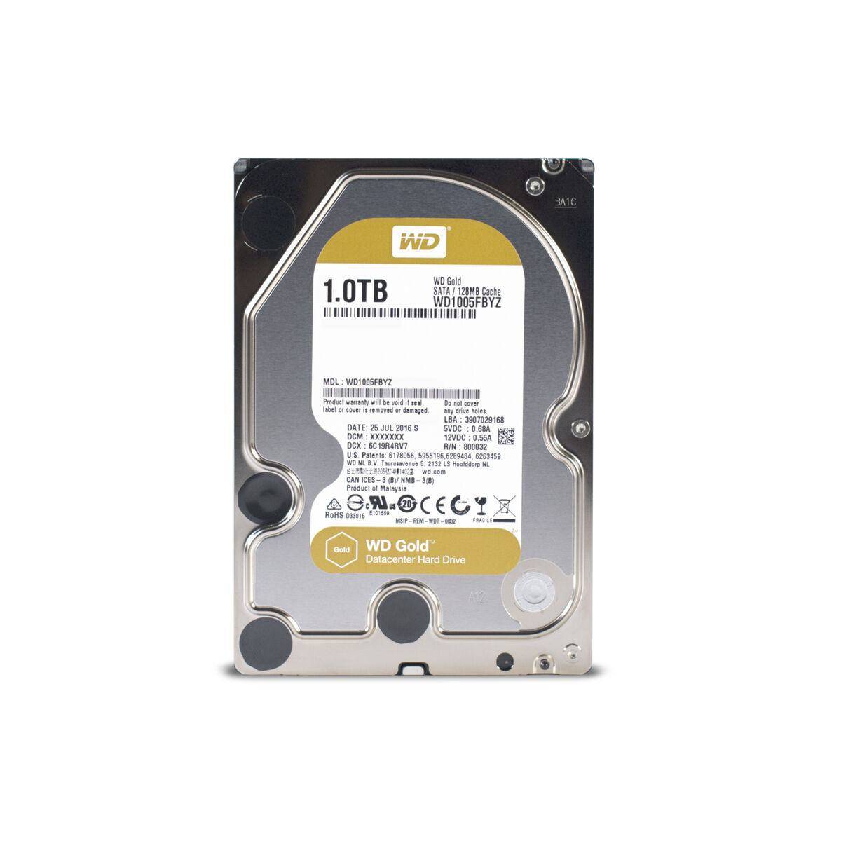 Western Digital Gold™ 1 TB Harde schijf (3.5 inch) SATA III WD1005FBYZ Bulk-2