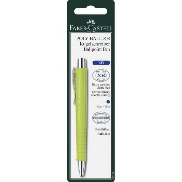 FABER-CASTELL balpen Poly Ball XB BK-0