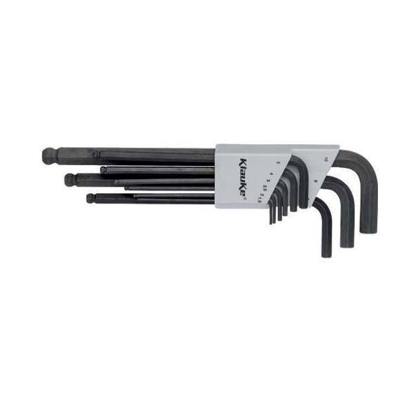 Klauke Kugelkopf-6Kant-Winkel-Set KL375-0
