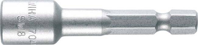 WIHA WIHA.04637 Schroevendraaierbit; 6-hoekige; 1/4"; HEX 5mm; Tot.l: 55mm - 1 stuk-0