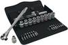 Dopsleutelset Zyklop Metal 28-delig 1/2 inch sleutelwijdtes 10-19 mm aantal tand