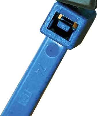 Bundelband detecteerbaar 390x4,6 blauw zak 100 st.-0