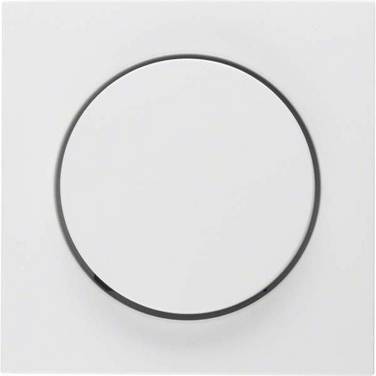 Draaiknop t.b.v. dimmer wit/wit - 1 - stuk