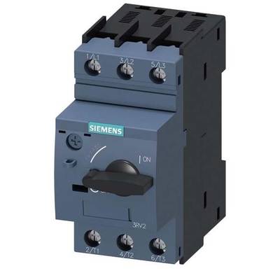 Siemens 3RV2021-1CA10 Vermogensschakelaar 1 stuk(s)  Instelbereik (stroomsterkte): 1.8 - 2.5 A Schakelspanning (max.): 6