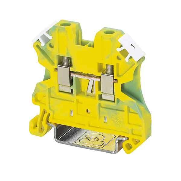 Rijgklem schroef 0,14-4mm² groen/geel - 1 - stuk - groen/geel-0