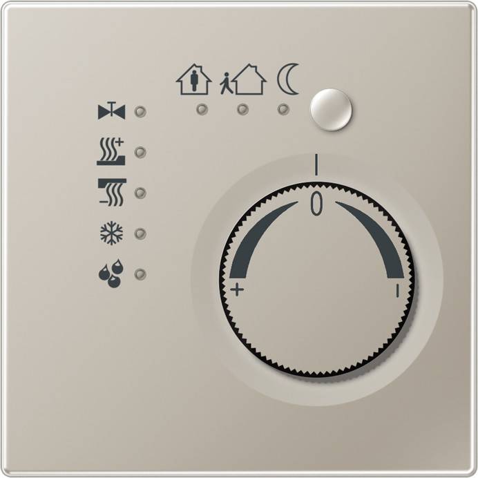 KNX ruimtetherm. LS edelstaal-0