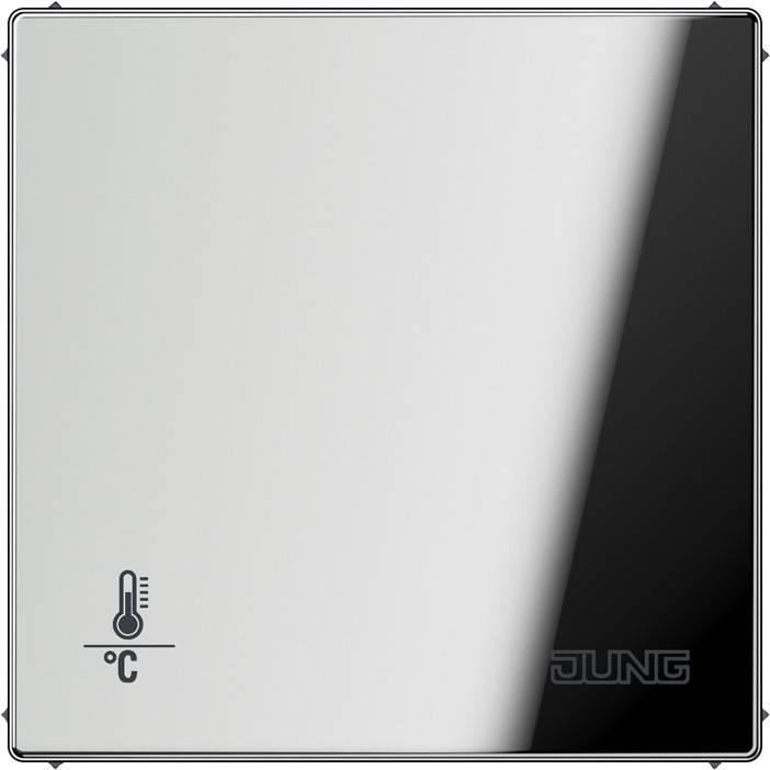 KNX objectregelaar + 4 bin LS chroom-0