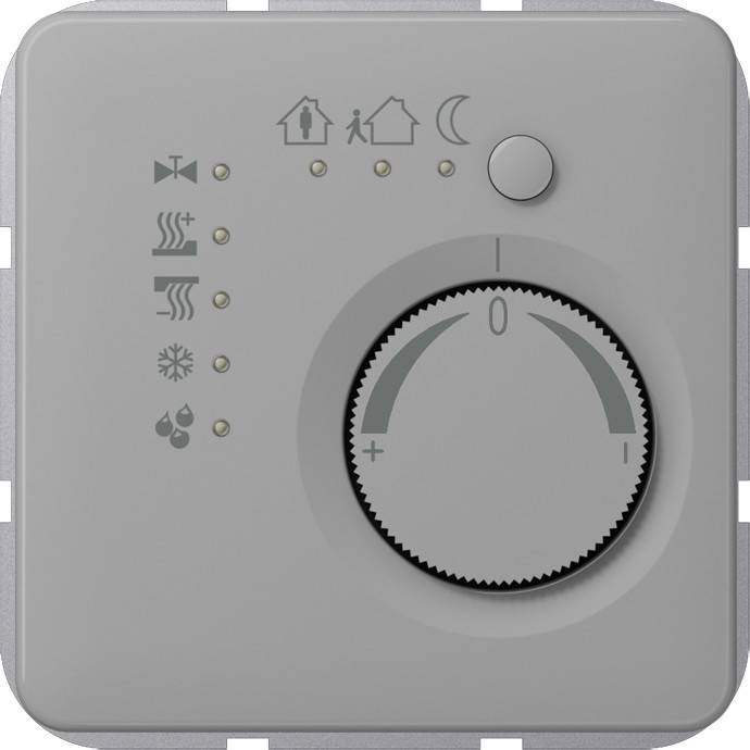 KNX ruimtetherm. + 4 bin CD grijs-0