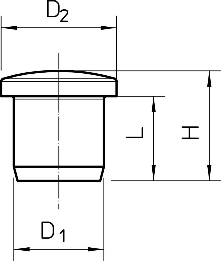 OBO BETTERMANN OBO-2029523 Stop; M32,PG29; polyamide; 107VS VM; 20÷27mm - 1 stuk-1