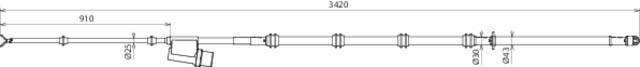 DEHN Spannungsprüfer PHE4 60 132 S-1
