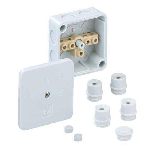 Spelsberg Verbindingsdoos (l x b x h) 80 x 80 x 38 mm Grijs IP54 1 stuk(s)