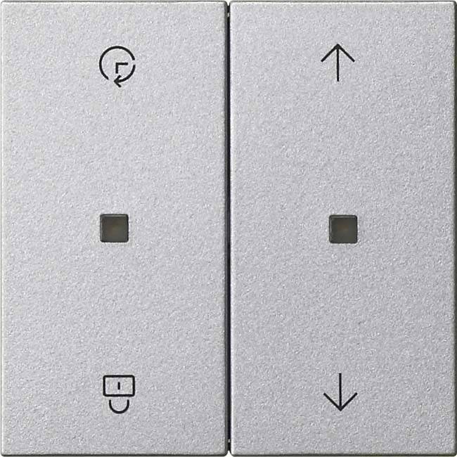 Gira Bedienaufsatz Memory alu 536326-0