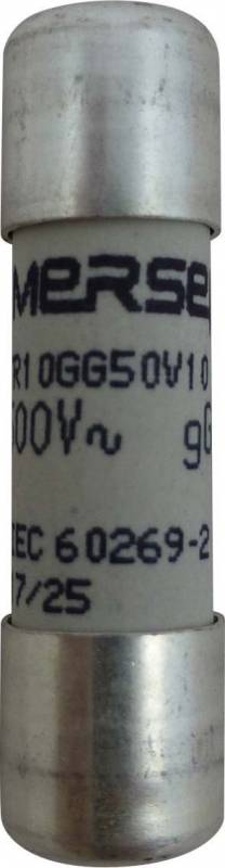 10 Stk. Mersen Sicherungseinsatz zyl. FR10GG50V10-0