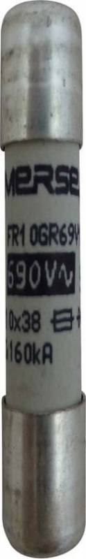 10 Stk. Mersen Sicherungseinsatz zyl. HL FR10GR69-0