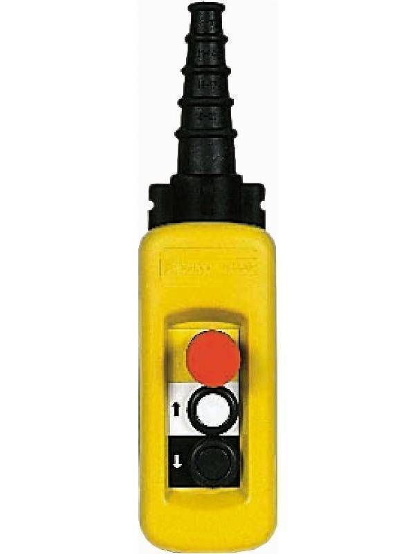 SCHNEIDER ELECTRIC XACA2713 Besturingscassette; Harmony XAC; Aant.knop: 3; IP65; plastic - 1 stuk