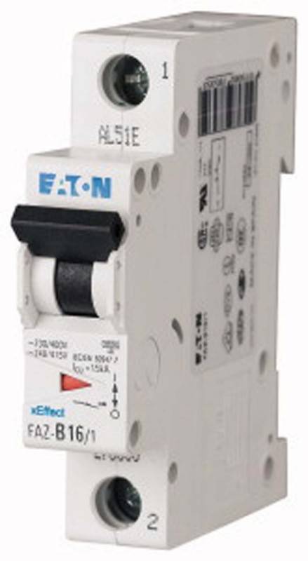 EATON ELECTRIC FAZ-B20/1 Installatieautomaat; 230/400VAC; Inom: 20A; Polen: 1; op DIN-rail - 1 stuk-0
