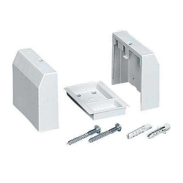 Opbouw montageset, 90mm. Breed (5 inbouw-modules)-0