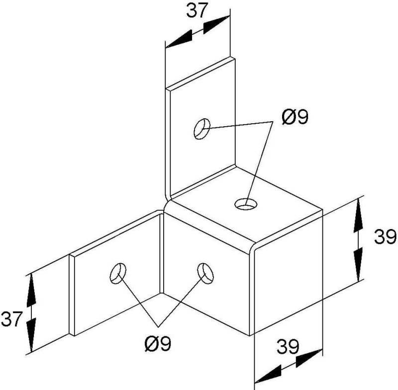 25 Stk. Niedax QV-Verbindung QV 40-0