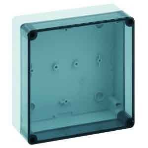 Spelsberg TK PS 1818-8f-t Installatiebehuizing 182 x 180 x 84 Polycarbonaat, Polystereen (EPS) Grijs-wit (RAL 7035) 1 st-1