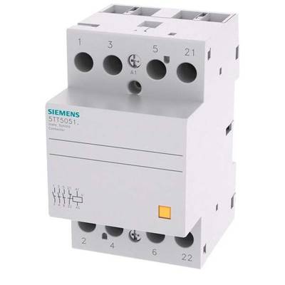 Siemens 5TT5051-2 Installatiezekeringautomaat  3x NO, 1x NC   63 A    1 stuk(s)