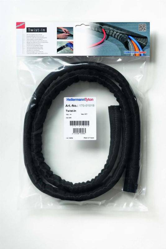 HellermannTyton Helagaine Gevlochten Slang, Twist-In, 10-13 mm, 5 m (170-01013)-0