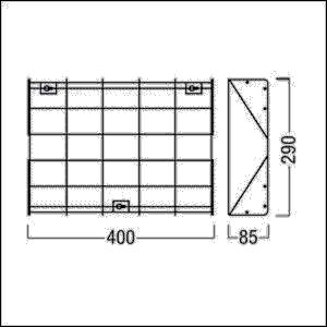 Zumtobel Group Schutzgitter ECOSIGN C #22168748-1